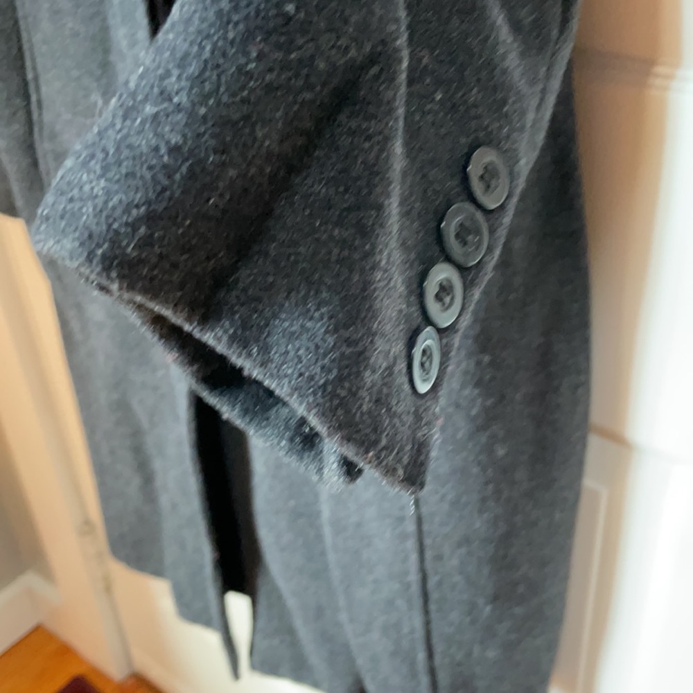 πHPπ DONNYBROOK Vintage Style Faux Fur Trimmed Hooded Wool Blend Long CoatβοΈ - Picture 7 of 14